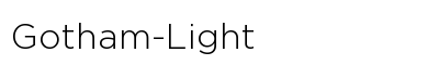 Gotham-Light