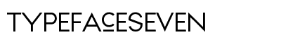 TypefaceSeven