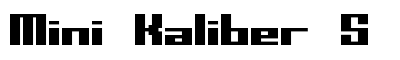 Mini Kaliber S TT -BRK-