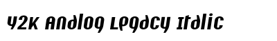 Y2K Analog Legacy Italic