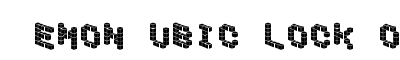 DemonCubicBlockFont Tile